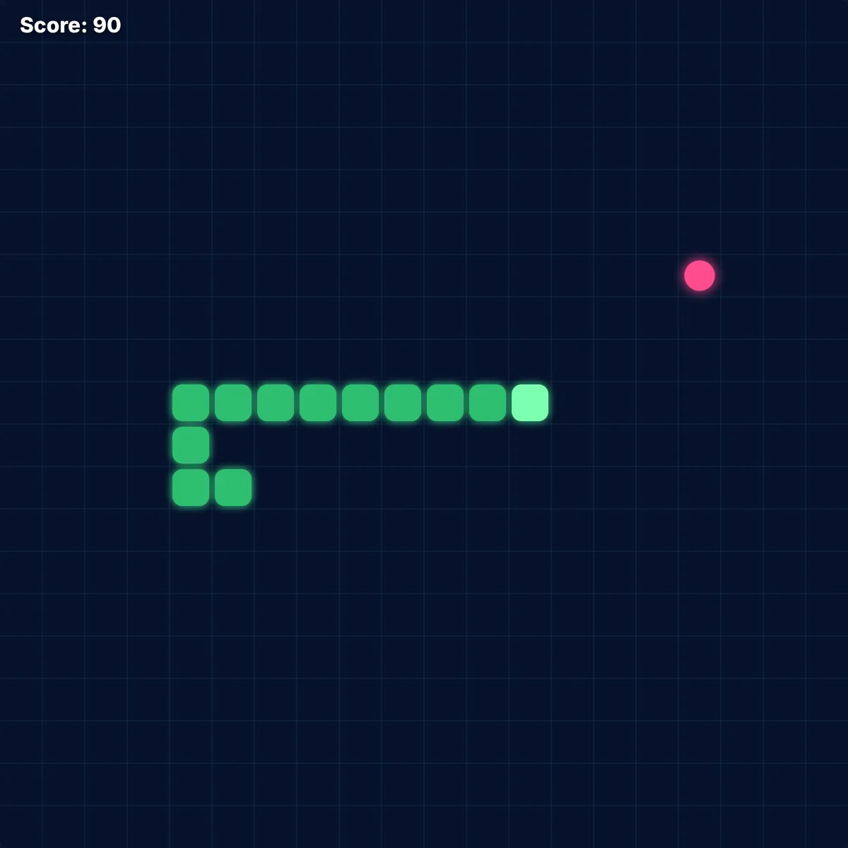 Neon Snake screenshot 1